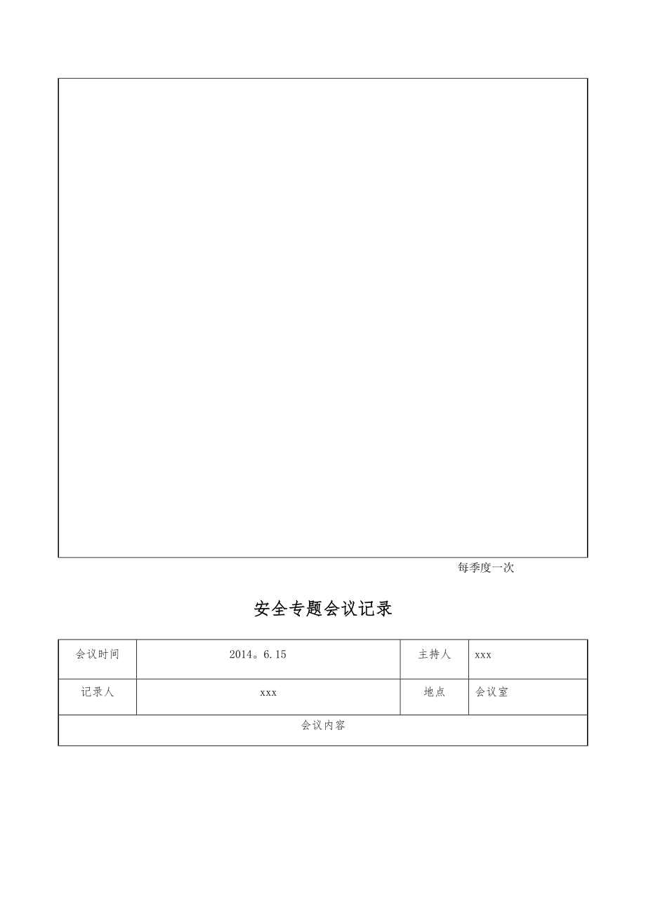 安全专题会议记录99060.doc_第2页