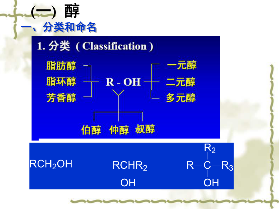 大学有机化学第十章醇酚醚ppt课件.ppt_第2页