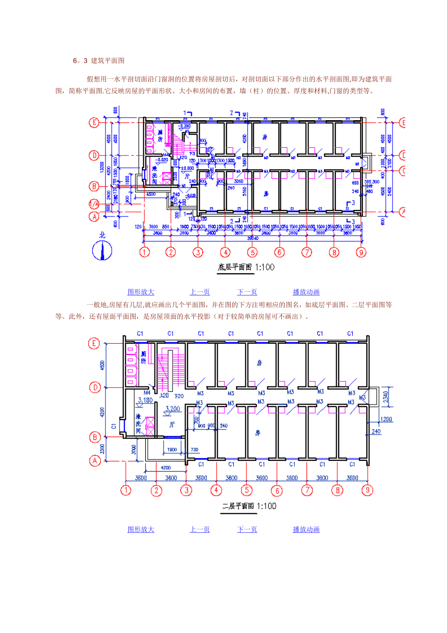 建筑平面图立面图-剖面图.doc_第1页