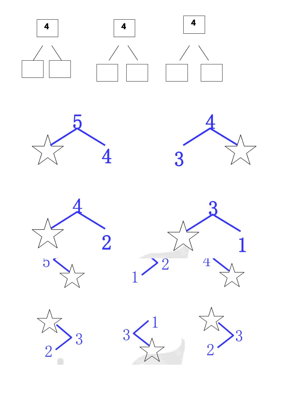 六以内数的分解和组成练习(最新整理).pdf_第2页