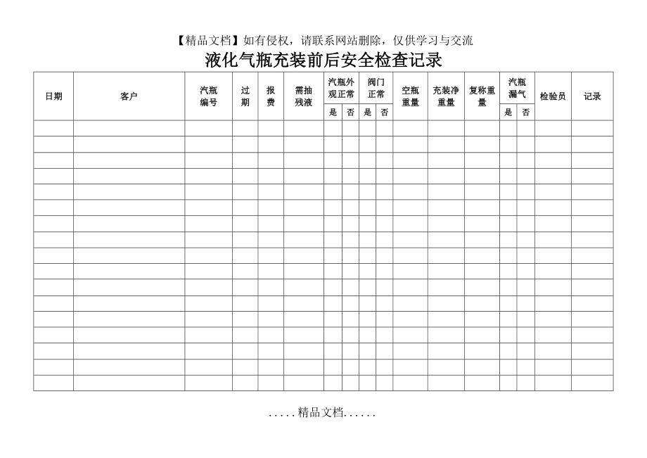 液化气充装前后安全检查记录表.doc_第2页