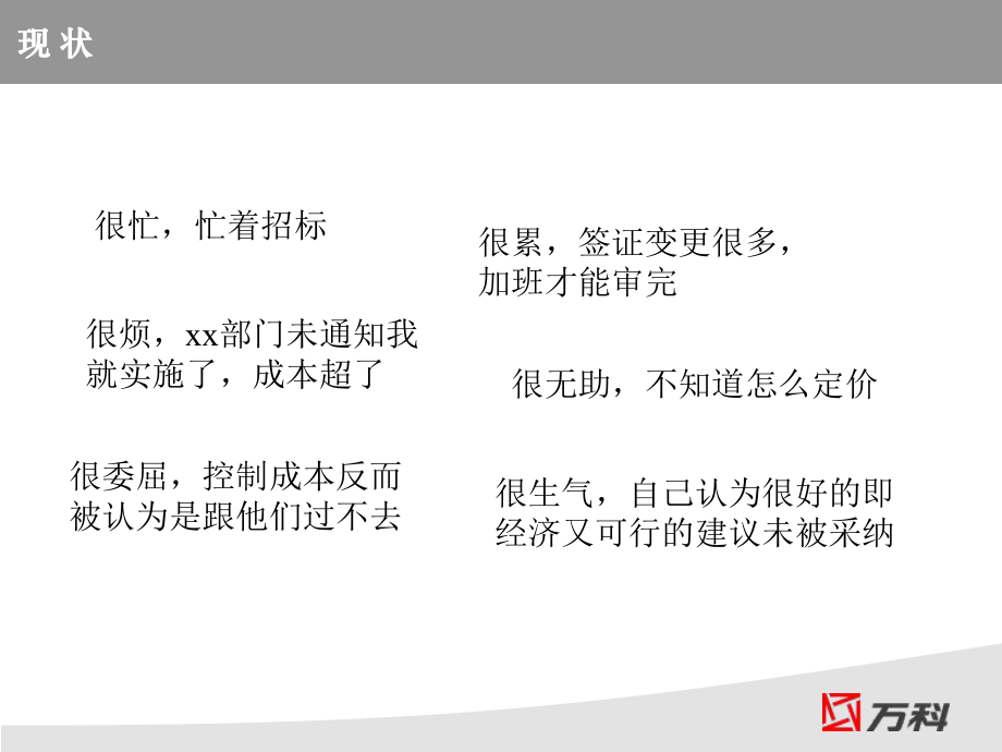 万科成本管理思维内训(讲义)课件ppt.ppt_第1页