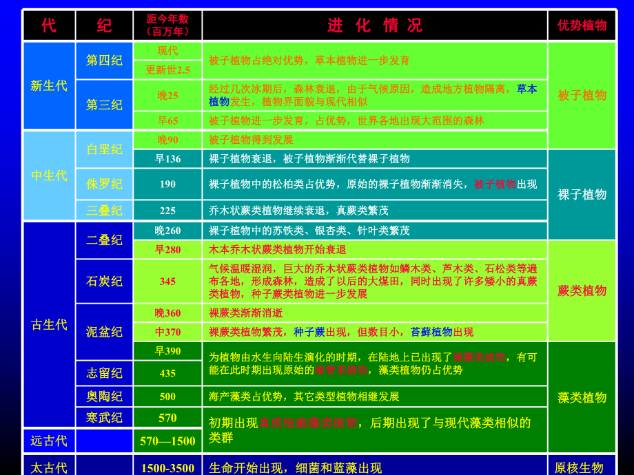 最新四部分植物的起源与演化ppt课件.ppt_第2页