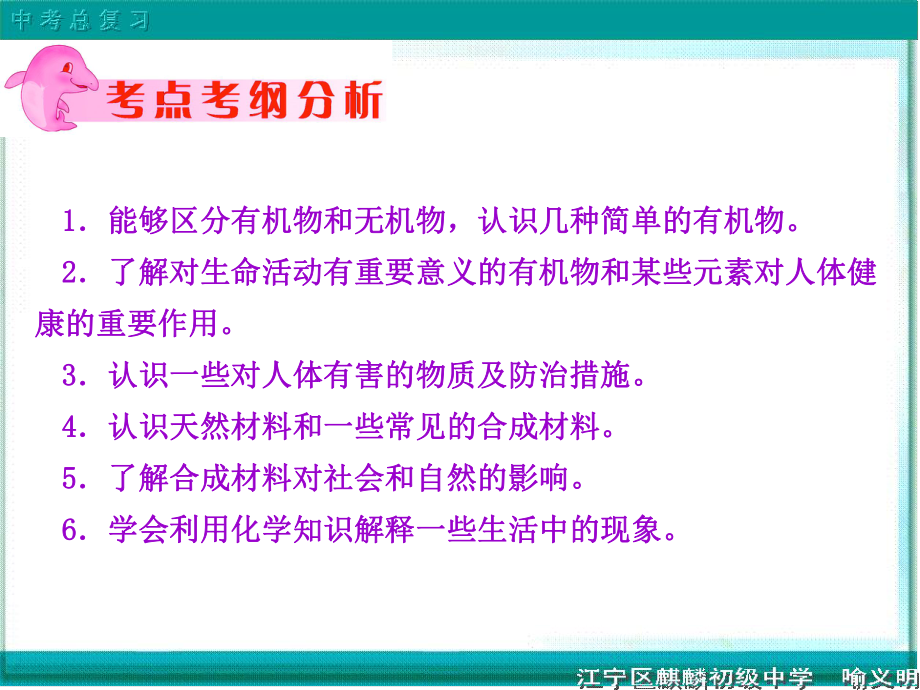 中考总复习化学与生活PPT课件-人教版.ppt_第2页