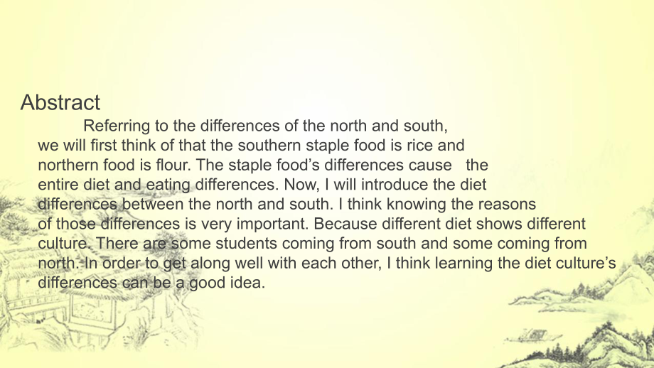 The-diet-of-the-North-and-the-South-in-China英文版-中国南北方饮食文化差异.ppt_第2页