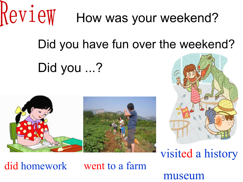 unit12-What-did-you-do-last-weekend-Section-A(1).ppt_第2页