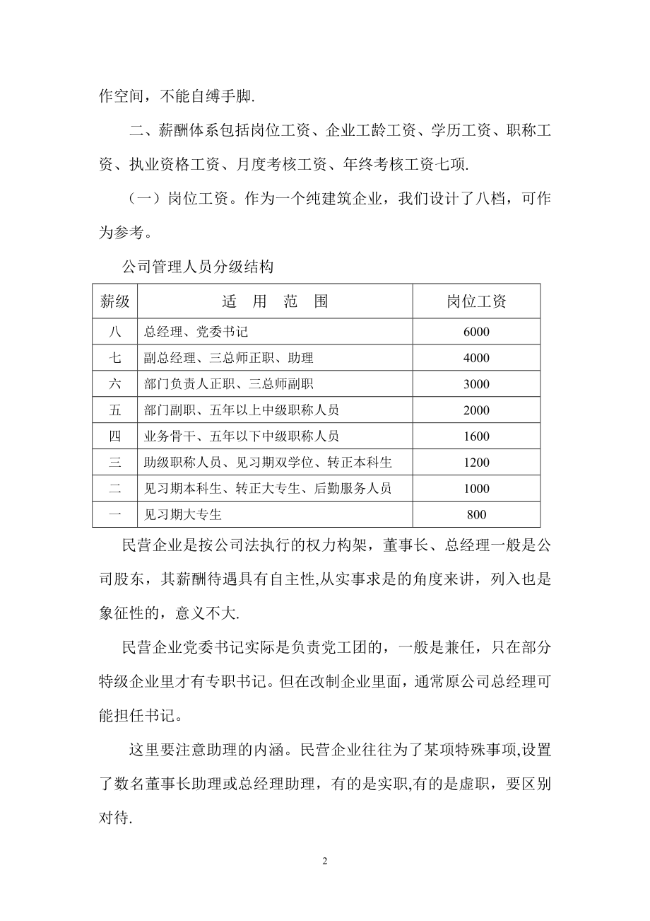 民营建筑企业如何构建薪酬管理体系.doc_第2页