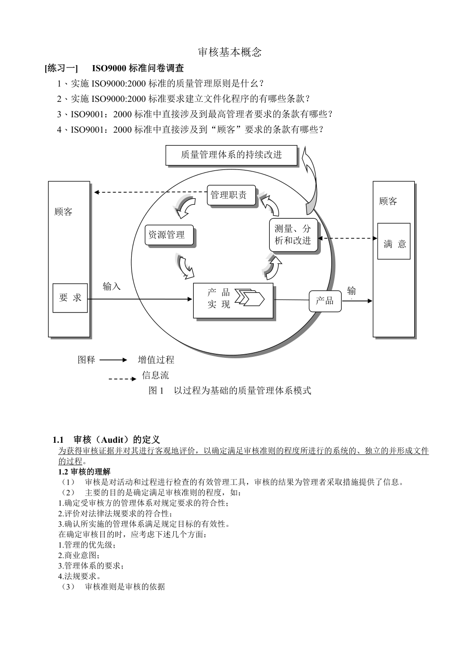 内审员培训教材审核基本概念(DOC 57).docx_第1页