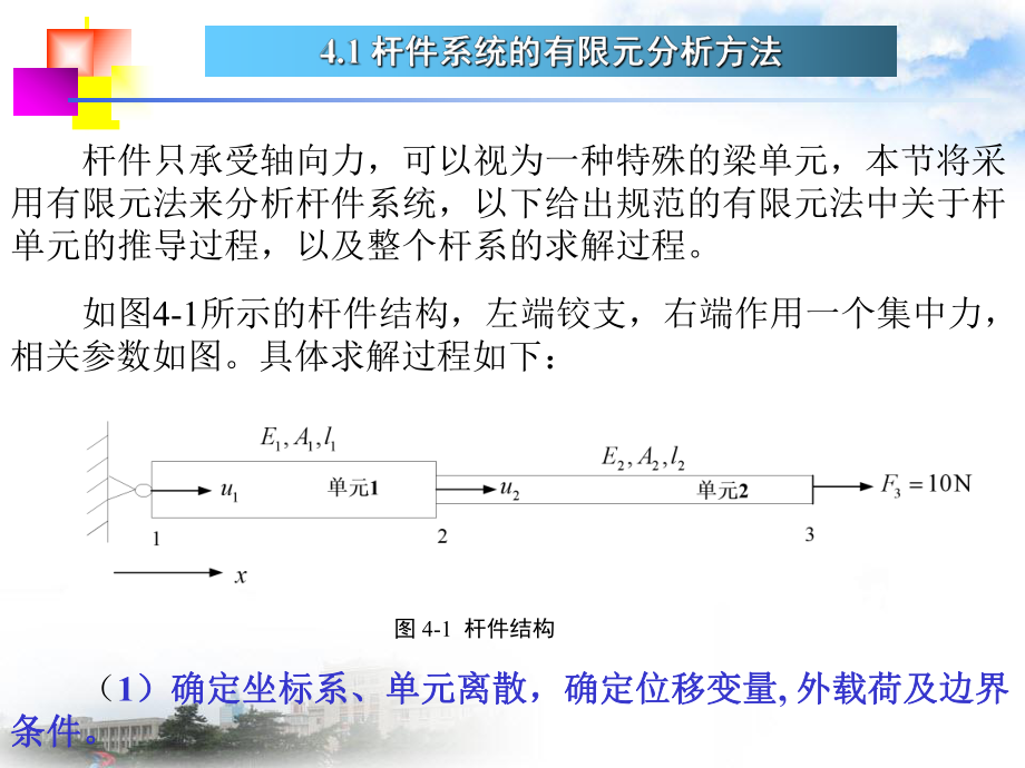 [工学]第四章-杆单元和梁单元.ppt_第2页