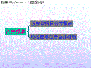 股权取得日合并报表.pptx