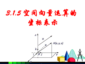 空间向量运算的坐标表示ppt课件.ppt