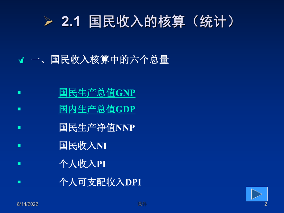 最新复旦大学宏观经济学课件--第2章宏观经济学度量PPT课件.ppt_第2页