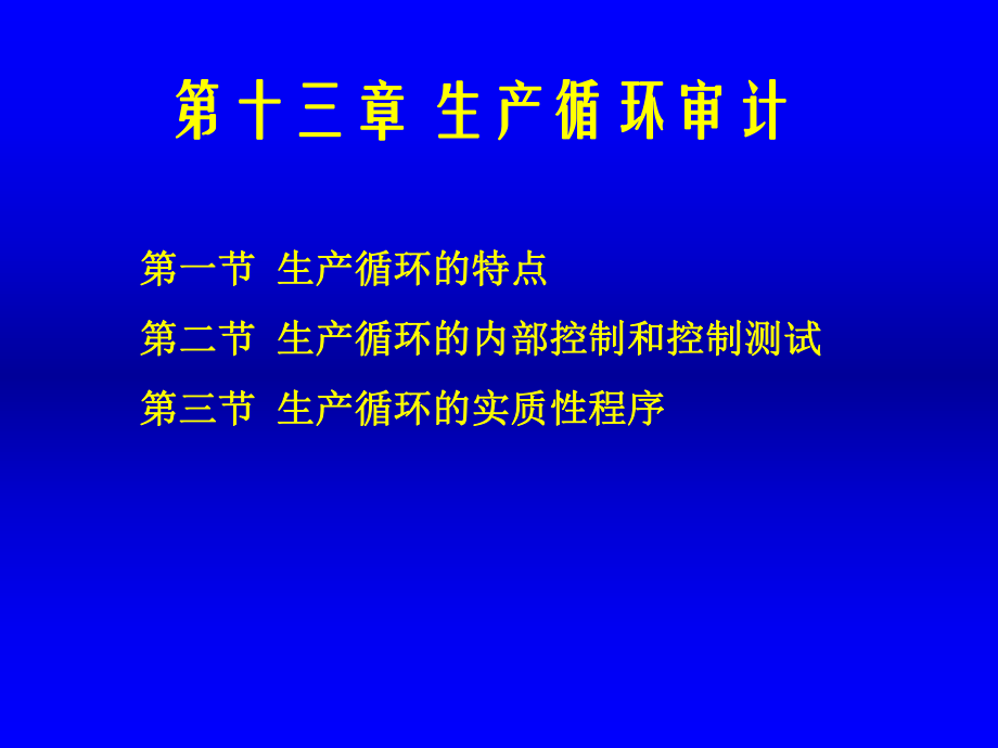 生产循环审计概述.pptx_第1页