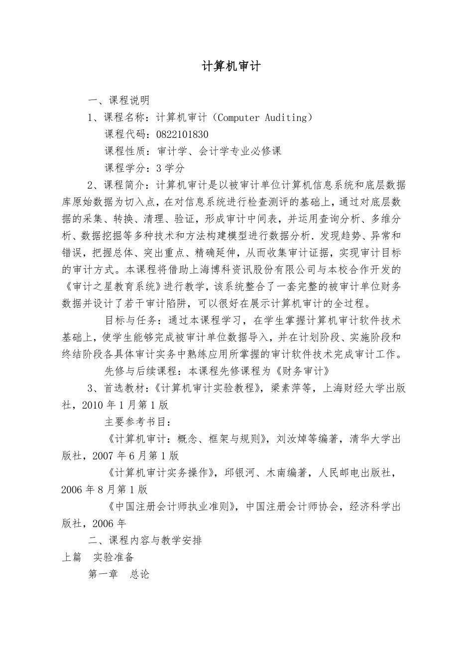 计算机审计大纲.docx_第1页