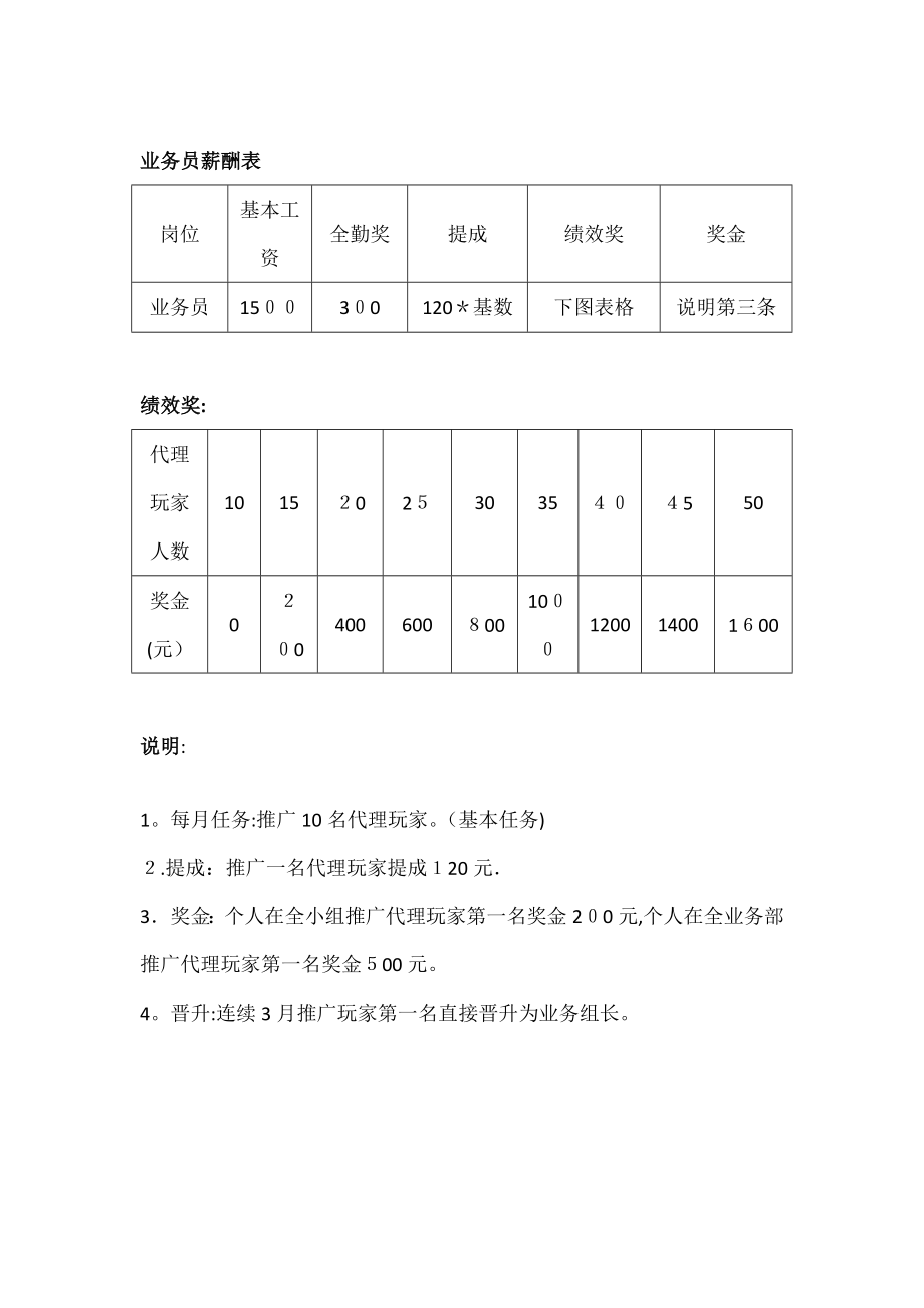 业务部薪酬奖金制度【可编辑范本】.doc_第1页