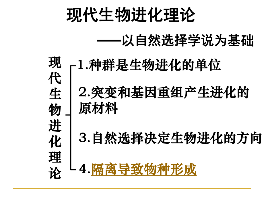 最新在自然界中新物种的形成往往要有隔离发生幻灯片.ppt_第2页