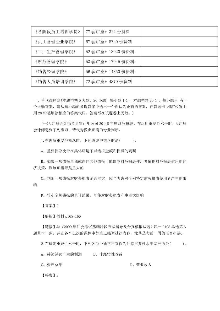 新制度审计考试真题及答案.docx_第2页