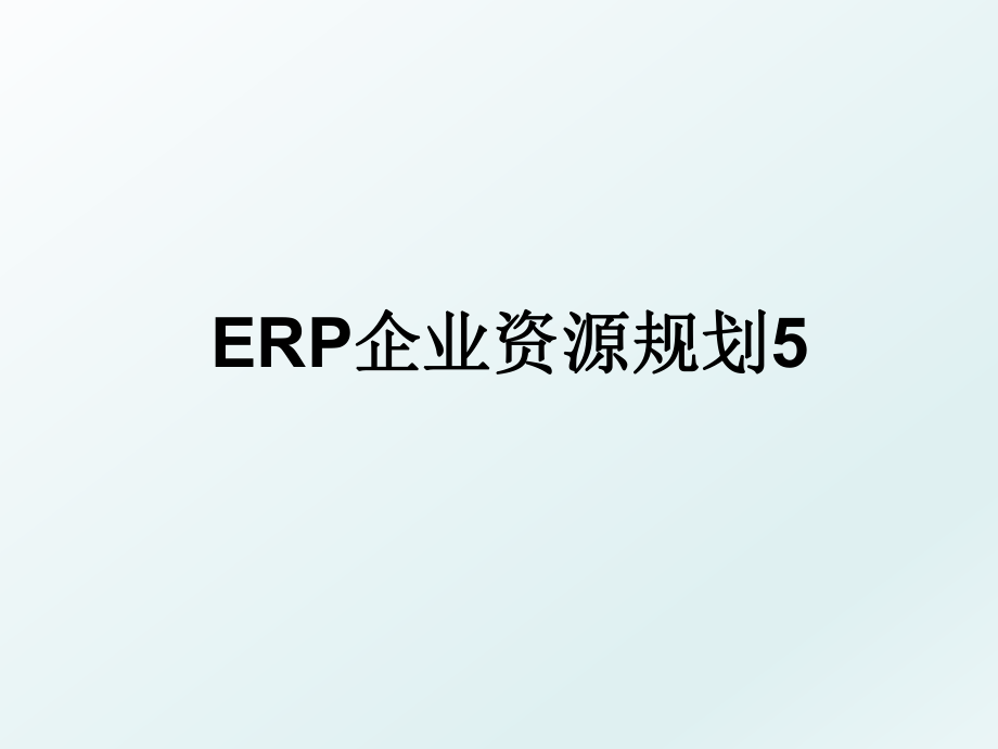 ERP企业资源规划5.ppt_第1页