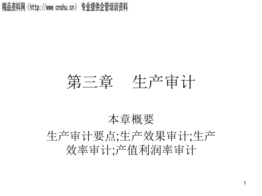 现代企业生产审计方案分析.pptx_第1页