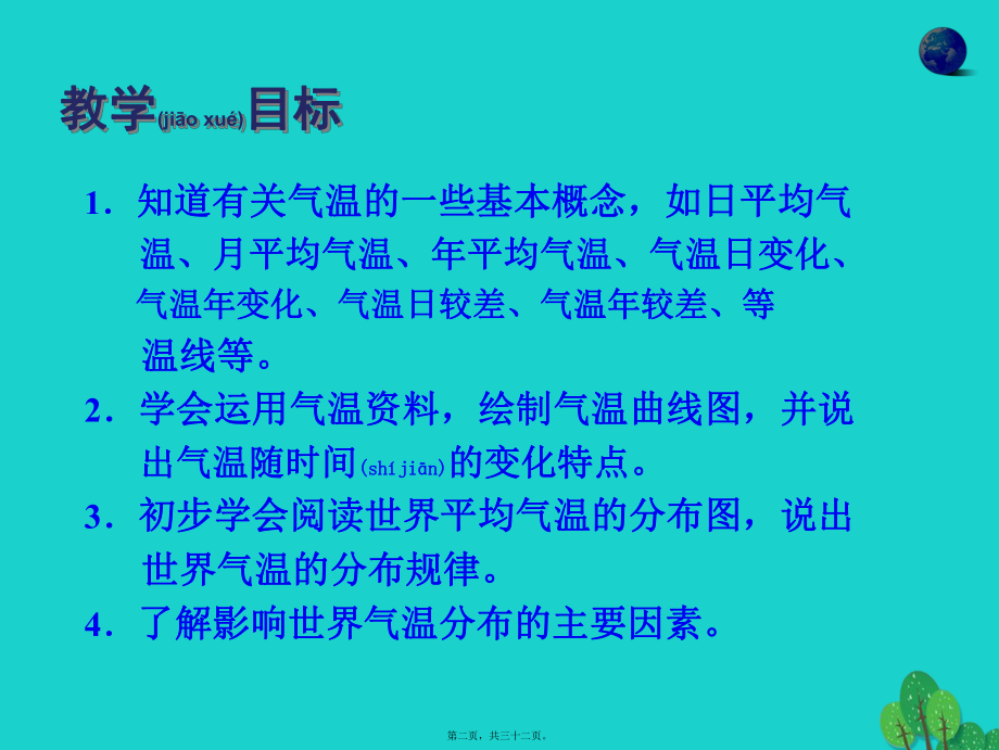 最新七年级地理上册 3_2 气温的变化与分布合作探究课件 新人教版1(共32张PPT课件).pptx_第2页