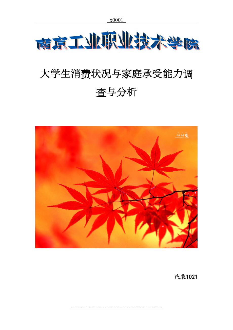 大学生消费状况与家庭承受能力调查与分析.doc_第2页