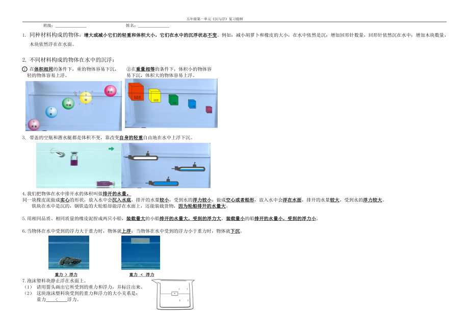 2018学年五年级下第一单元复习提纲.pdf_第1页