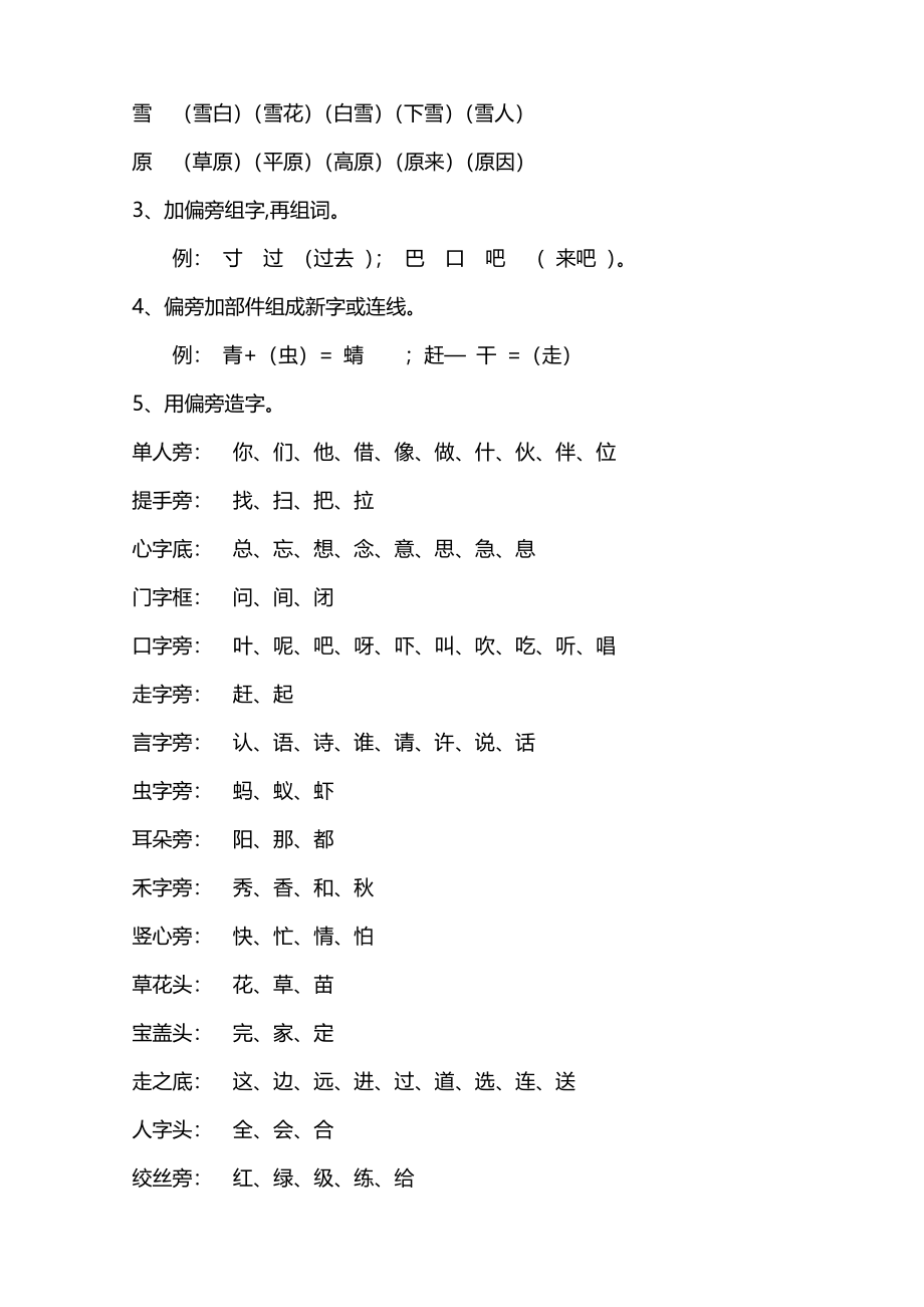 一年级下册语文知识点汇总.pdf_第2页