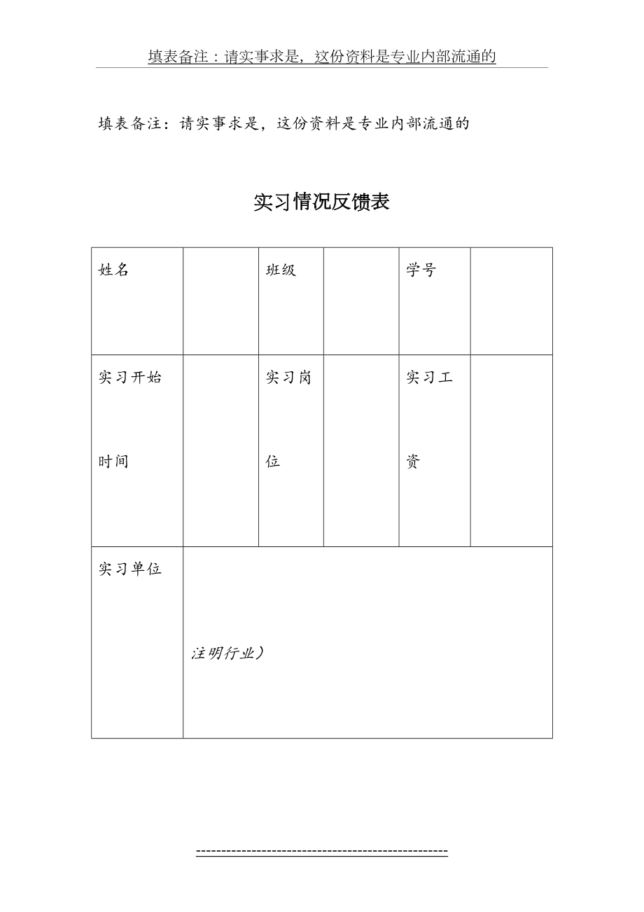 实习情况反馈表.doc_第2页