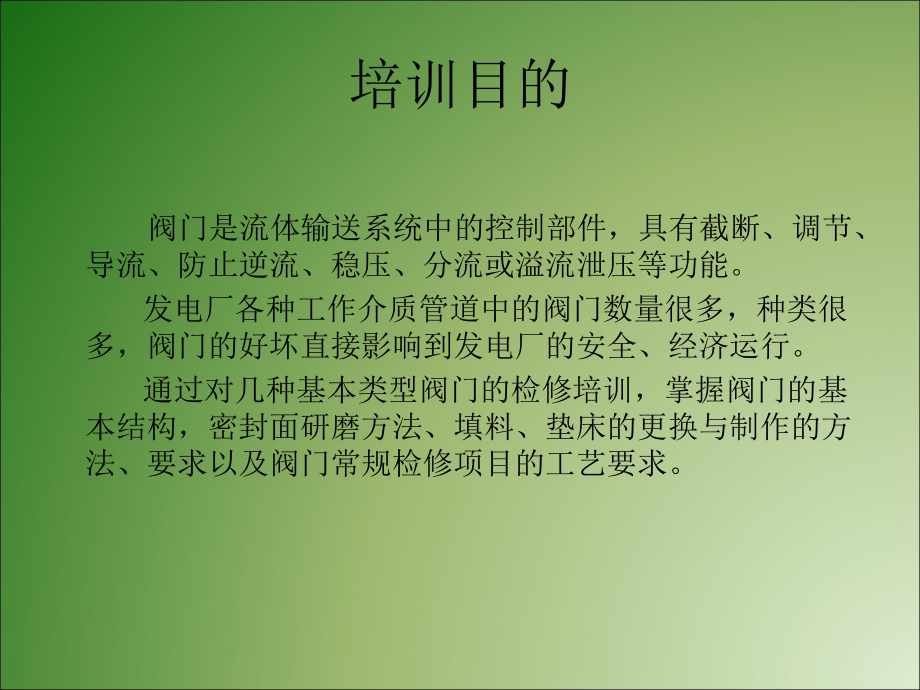 阀门检修及维护讲解ppt课件.ppt_第2页