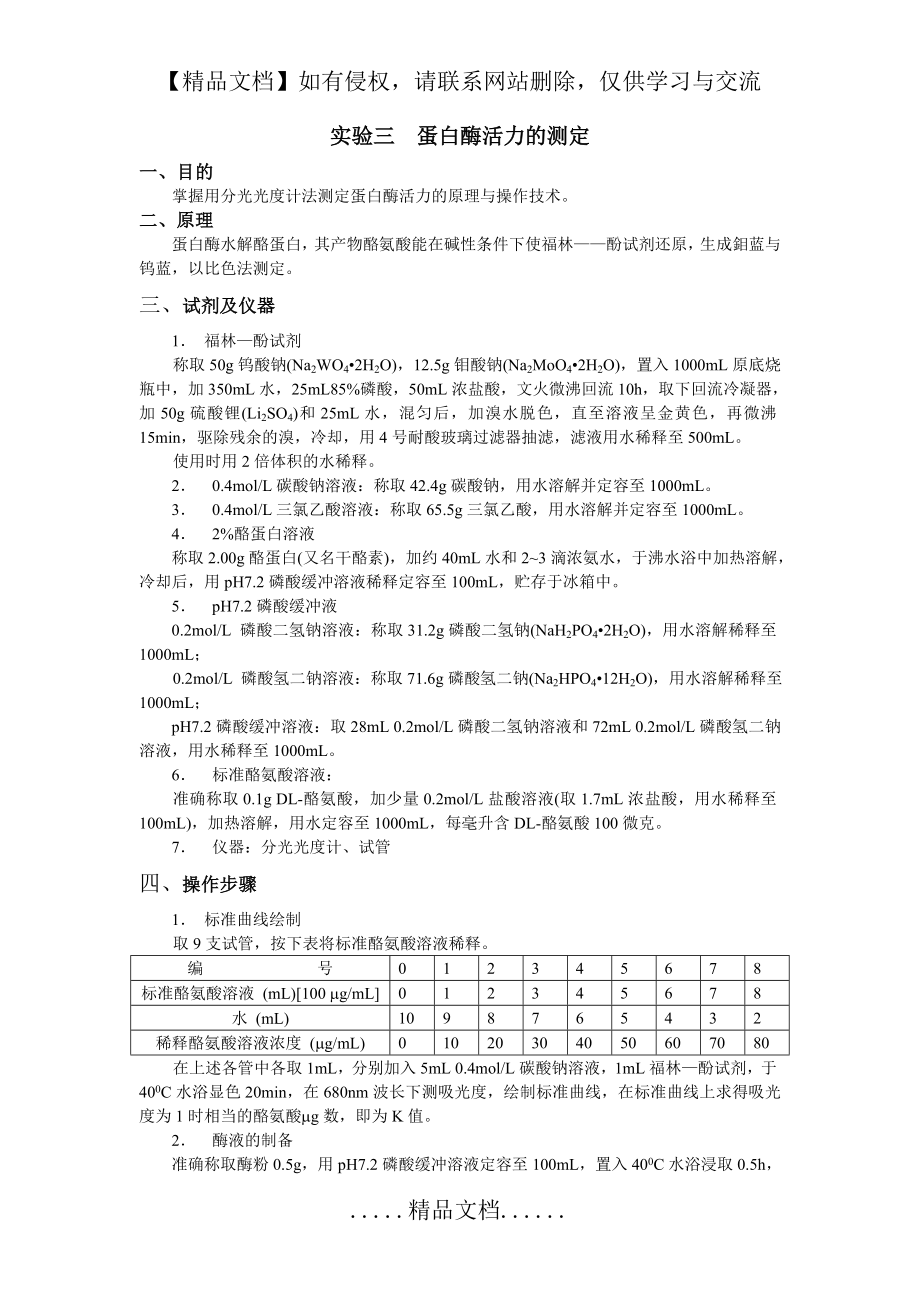 蛋白酶活力的测定.doc_第2页