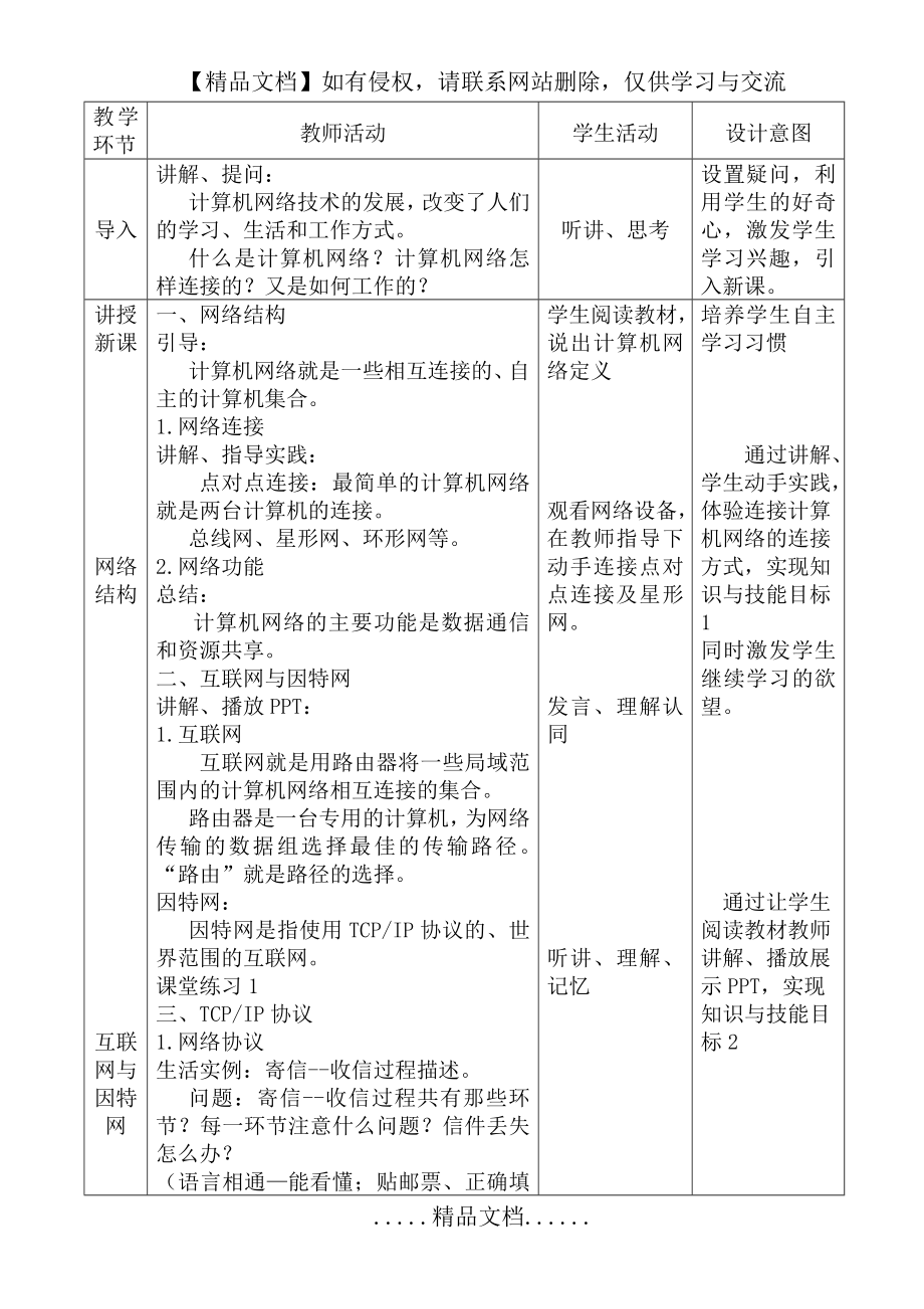 计算机网络教学设计.doc_第2页