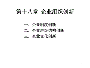 管理学课件18-企业组织创新ppt.ppt