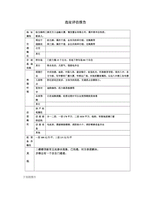 店面选址及评估P9.doc