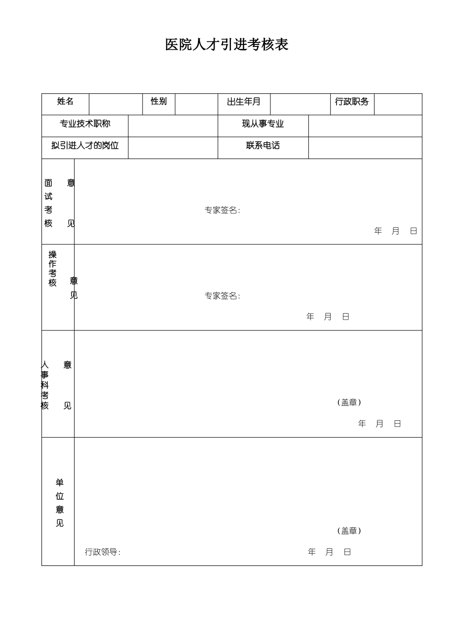 人才引进考核评分表.pdf_第1页