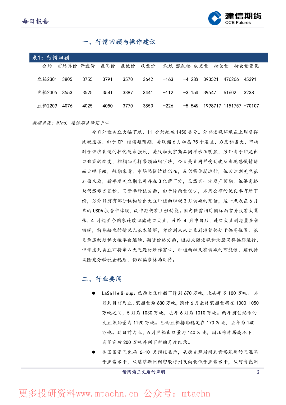 20220624-建信期货-豆粕每日报告.pdf_第2页