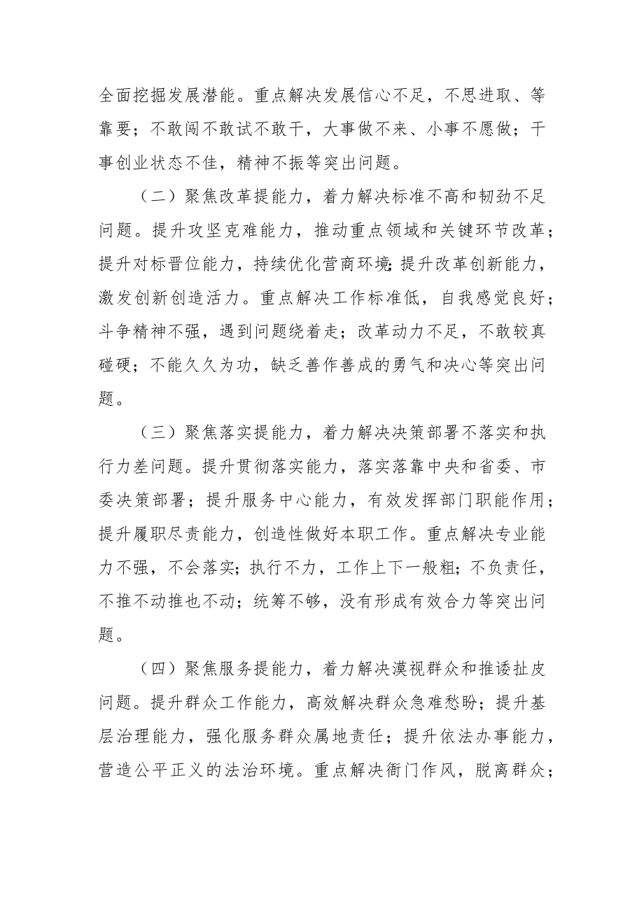 2022年全市深化作风整顿优化营商环境实施方案（范文）.docx_第2页