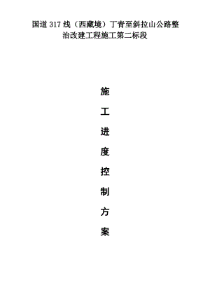 施工进度控制方案.pdf