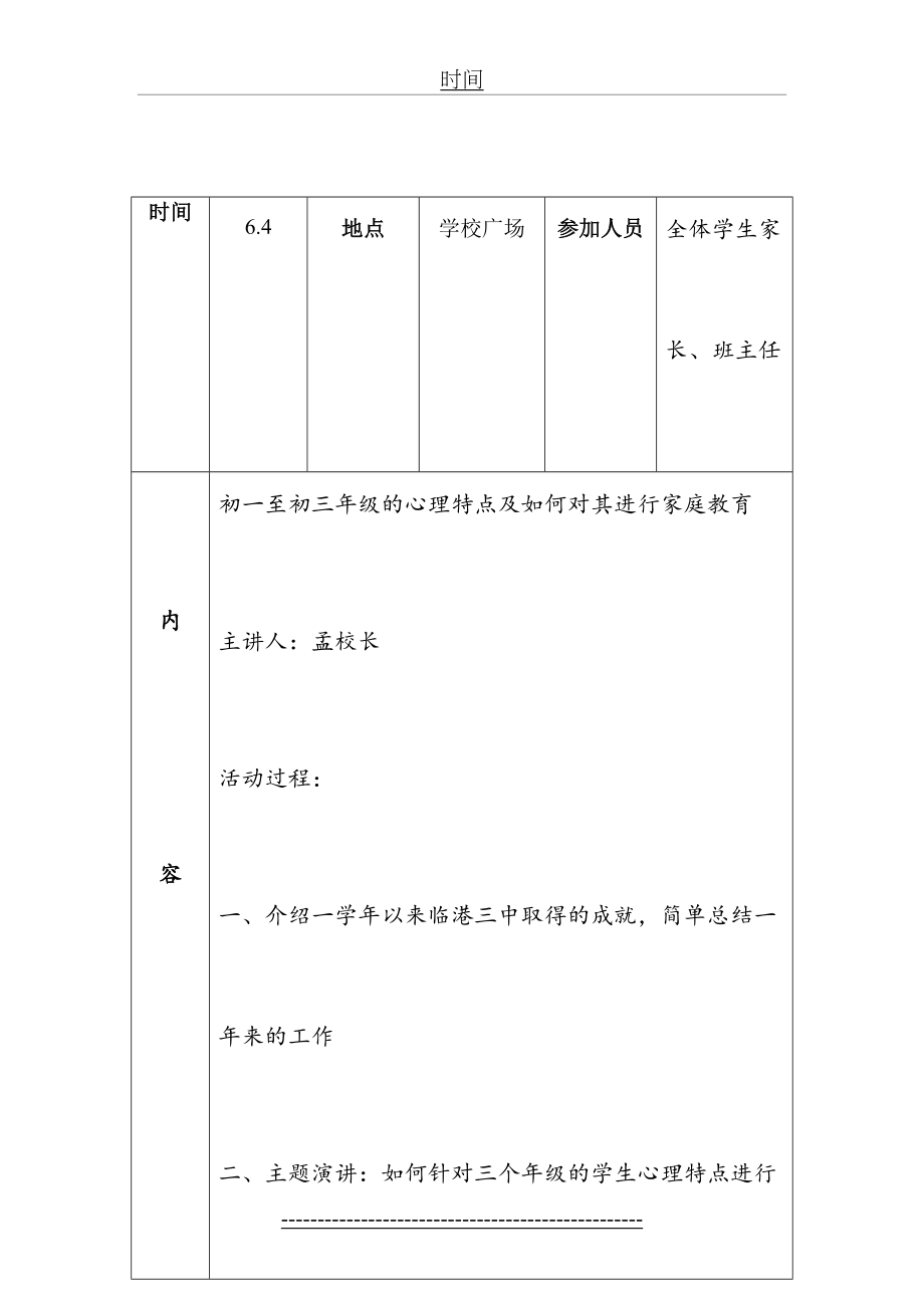 家庭教育指导活动记录表.doc_第2页