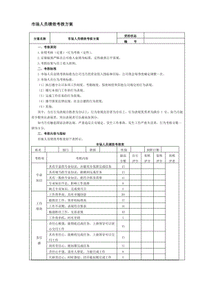 市场人员绩效考核方案.pdf