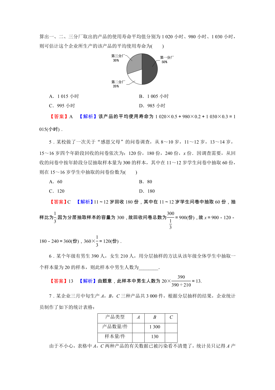 2021_2021学年新教材高中数学第九章统计9.1.29.1.3分层随机抽样获取数据的途径练习含解析新人教A版必修第二册.doc_第2页