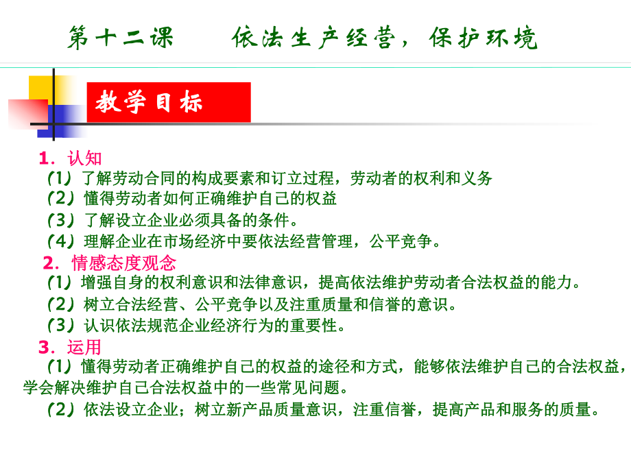 职业道德与法律第十二课课件ppt.ppt_第2页