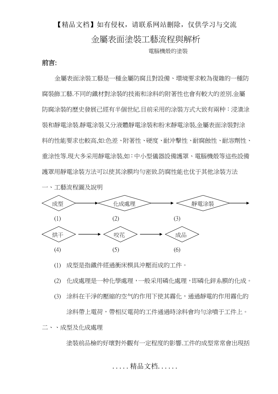 金属表面涂装工艺流程与解析.doc_第2页