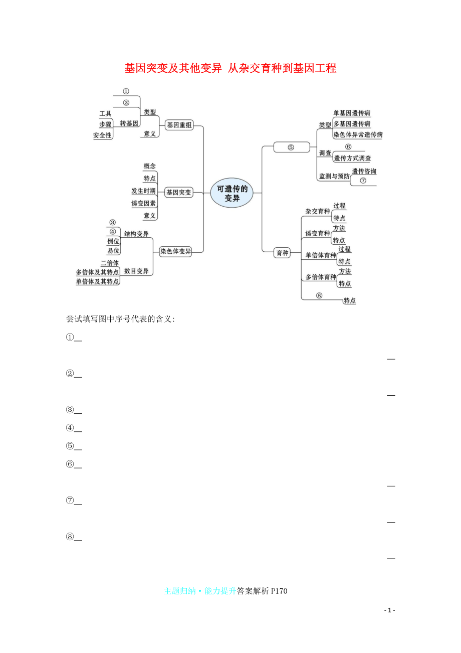 2021_2021学年高中生物第56章基因突变及其他变异从杂交育种到基因工程阶段提升课3学案新人教版必修.doc_第1页