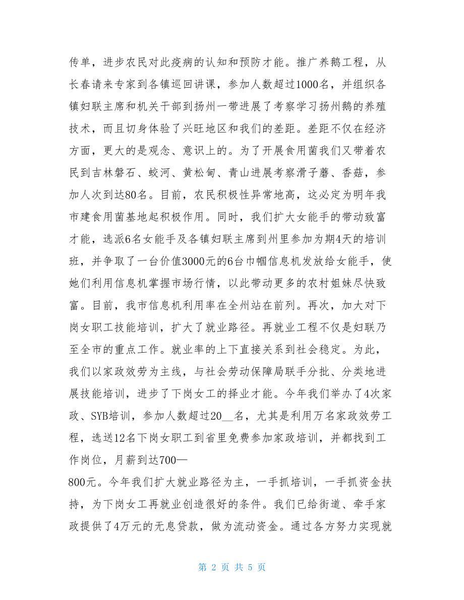 妇联个人工作总结妇联年终工作总结.doc_第2页