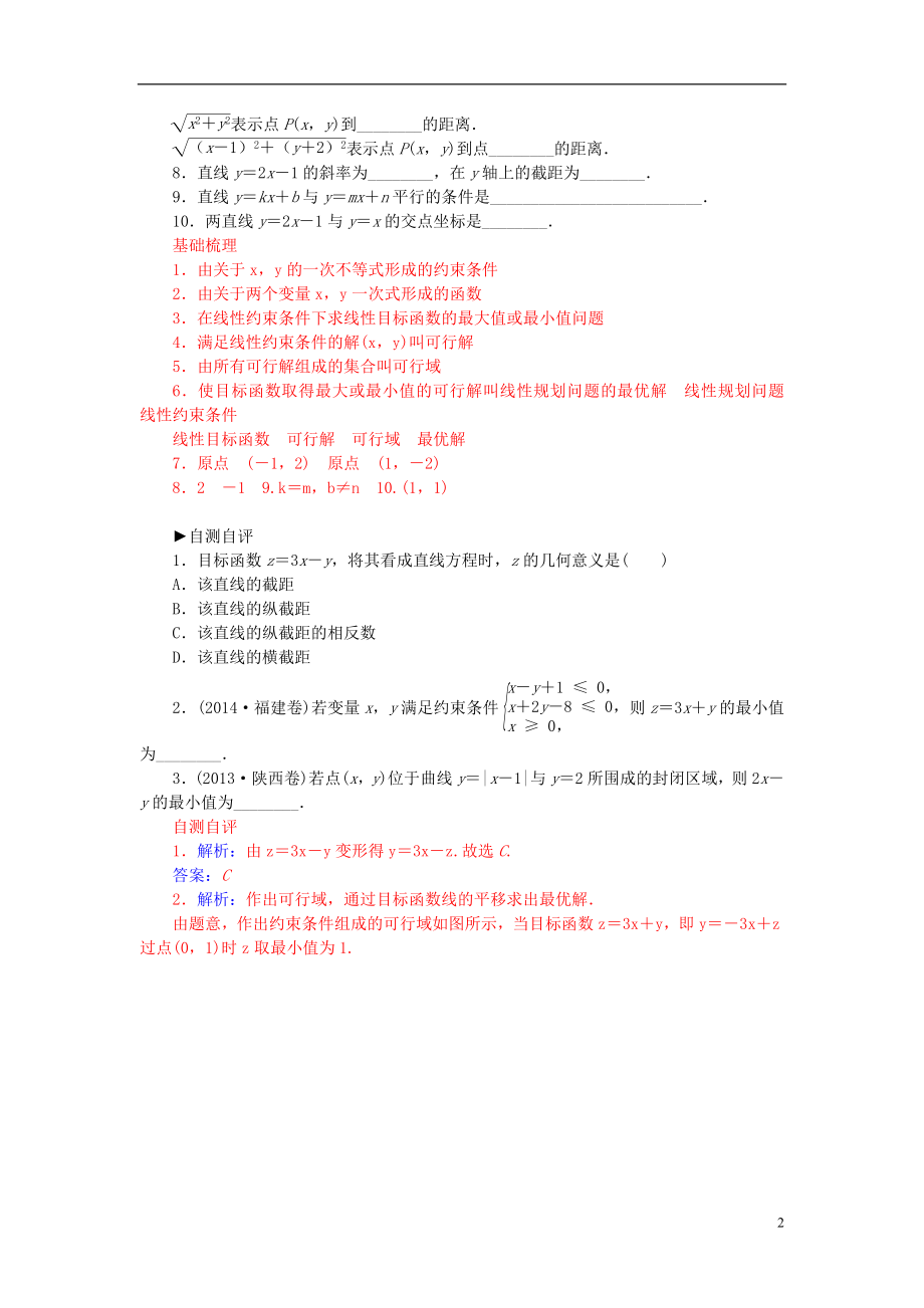 2021_2021学年高中数学3.3.2简单的线性规划问题练习新人教A版必修5.doc_第2页