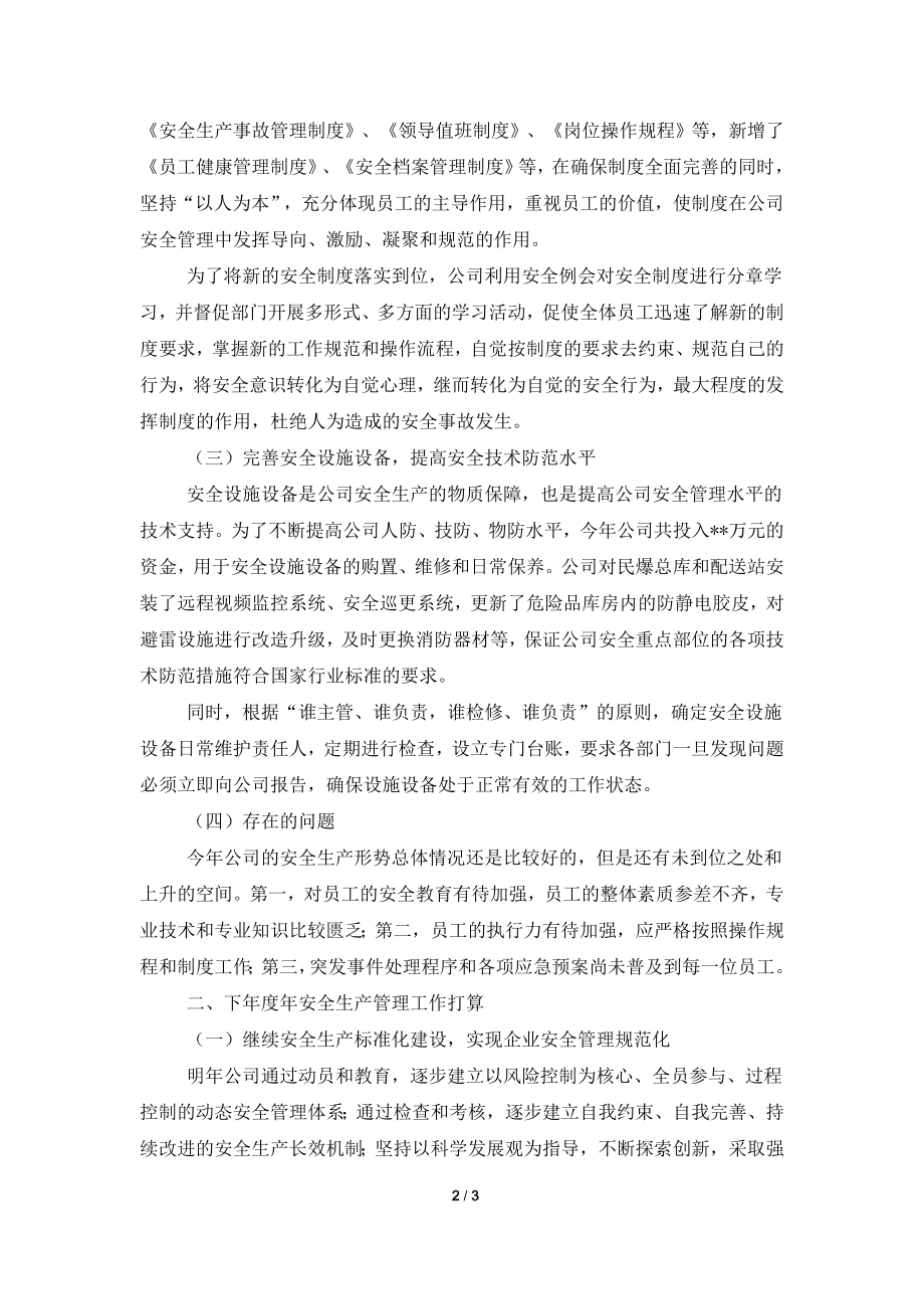 2021公司年度安全总结.doc_第2页