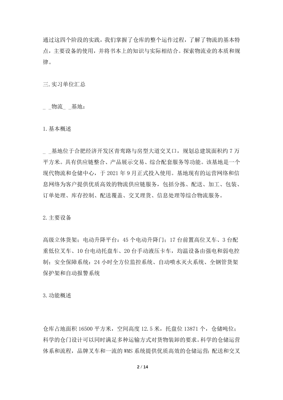 2021优秀实习生实习报告总结.doc_第2页