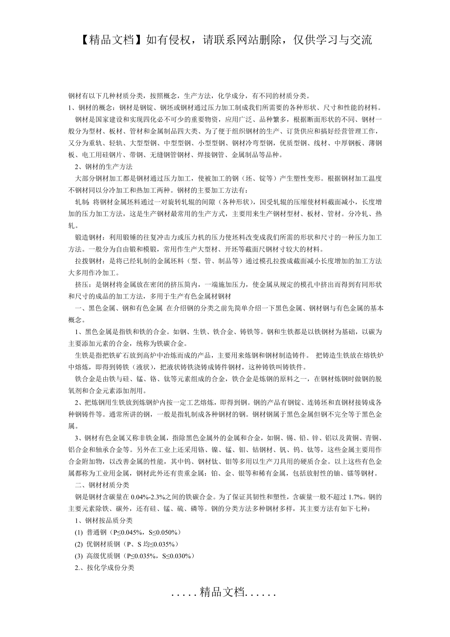 钢材有以下几种材质分类.doc_第2页