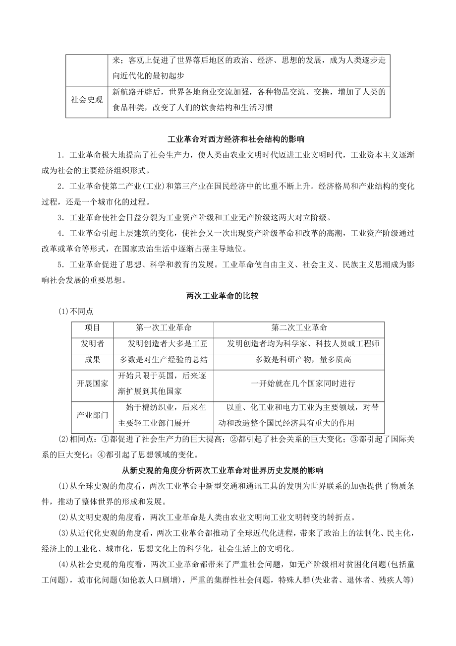 2021年高考历史二轮复习核心考点专项突破资本主义世界市场的形成和发展练习含解析.doc_第2页