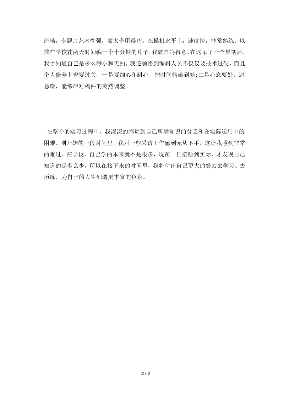 [2021工作总结]电视台采访实习总结范文.doc_第2页